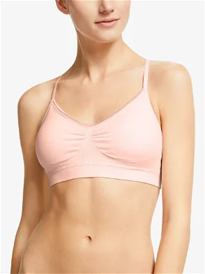 John Lewis Gentle Support Tyra Push Up Plunge Bra In Natural Size 28AA BNWT