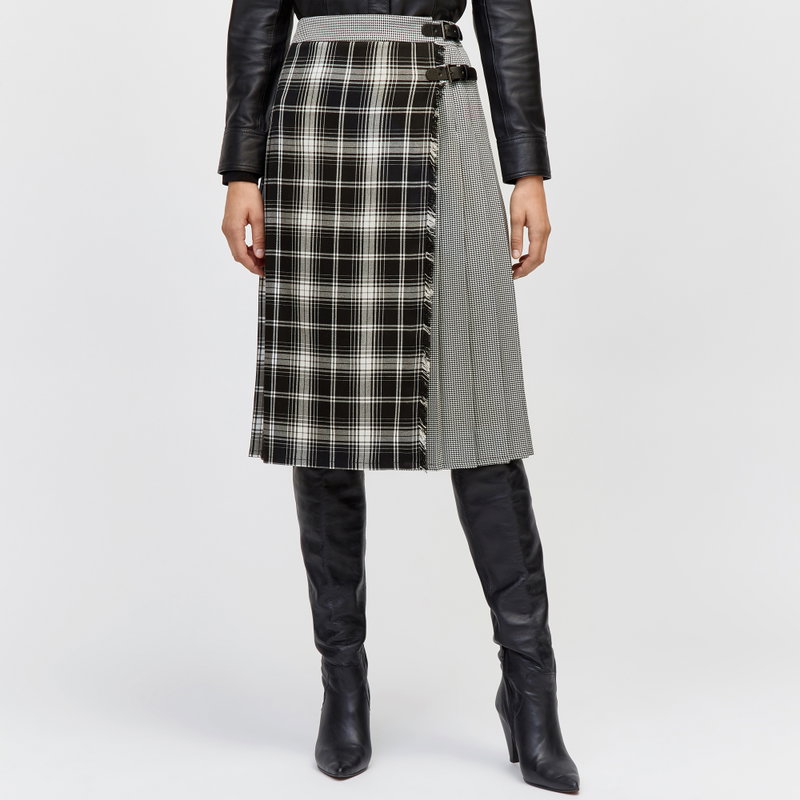 Ettrick District Tartan Midi Dress