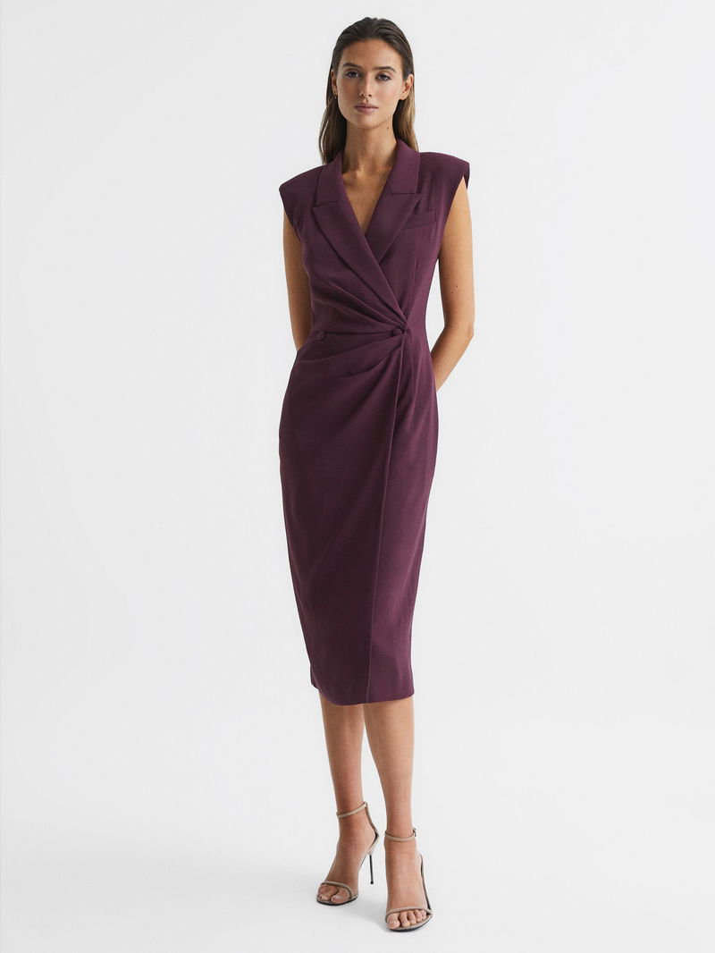 knee length dresses for ladies Vera Midi Dress