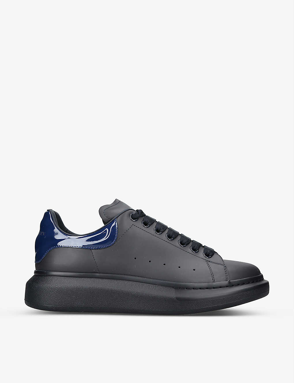 alexander mcqueen runway suede trainers