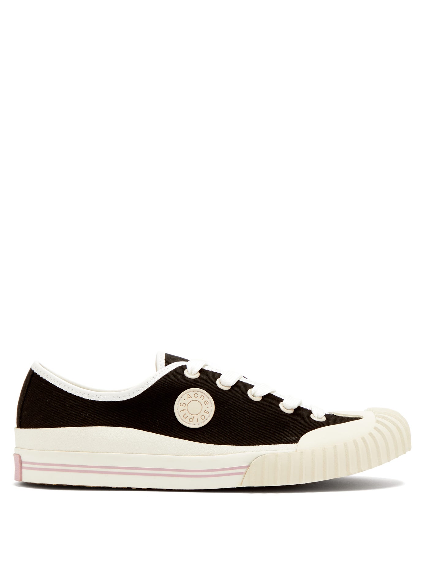 ACNE STUDIOS Brady Canvas Trainers | endource