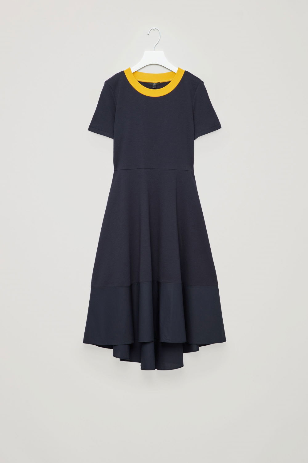 COS Woven-panelled Jersey Dress | endource