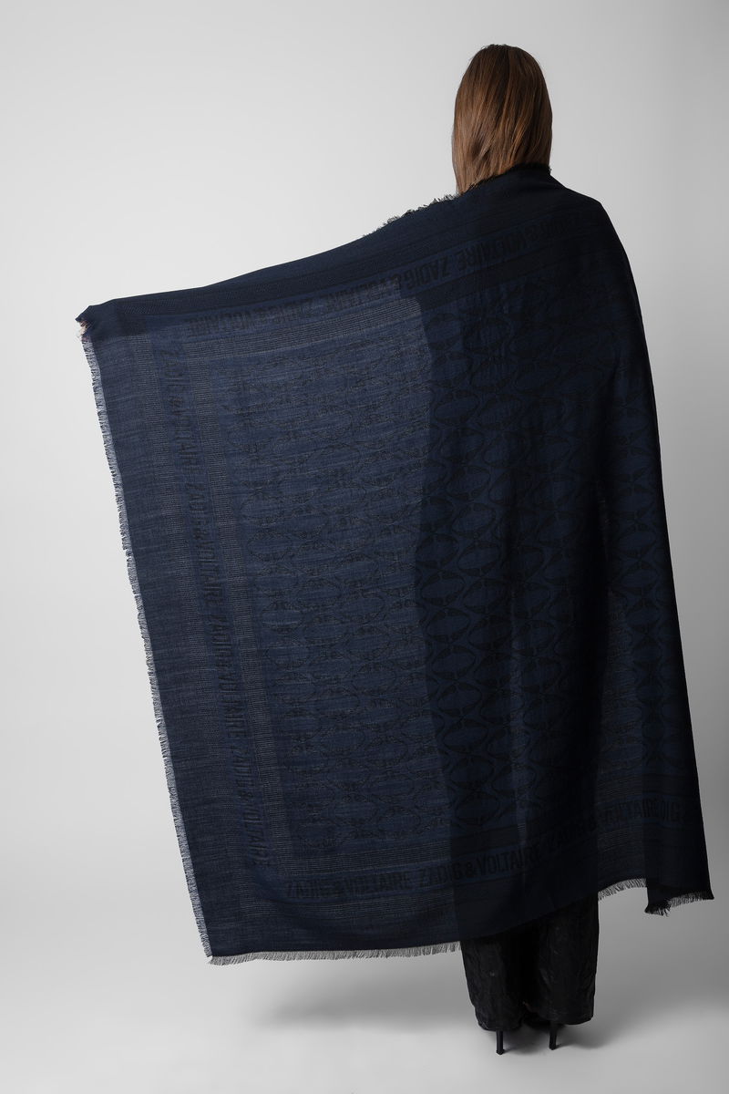 Zadig & Voltaire Blondie 85 Snakes Scarf main image 0