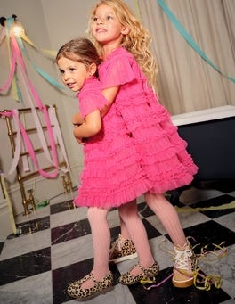 mini boden tiered tulle party dress BODEN Tulle Tiered Party Dress