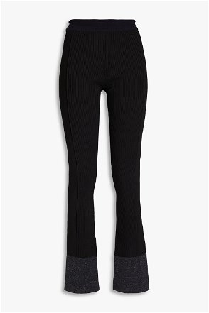 aalis LILI double knit flare pants (Black) –