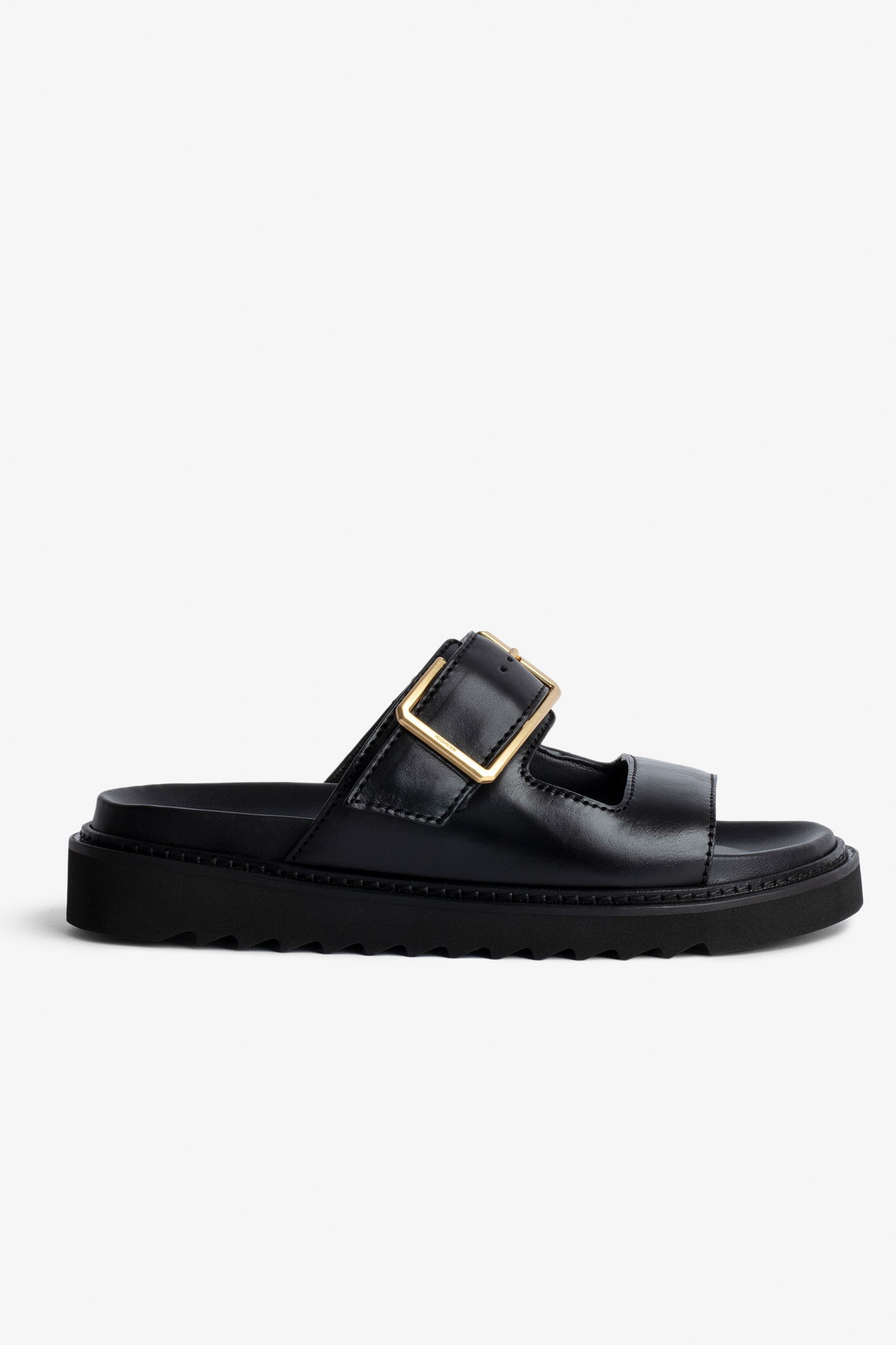 ZADIG & VOLTAIRE Cecilia Alpha Sandals in Black | Endource