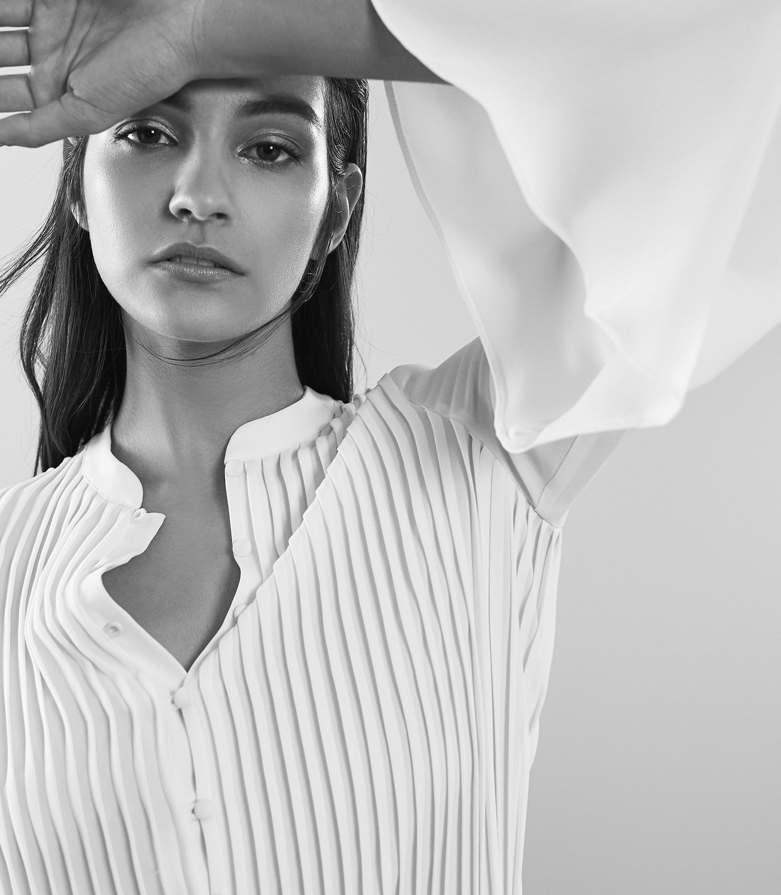 reiss sylvan pleated shirt dress REISS Sylvan Pleated Shirt Dress