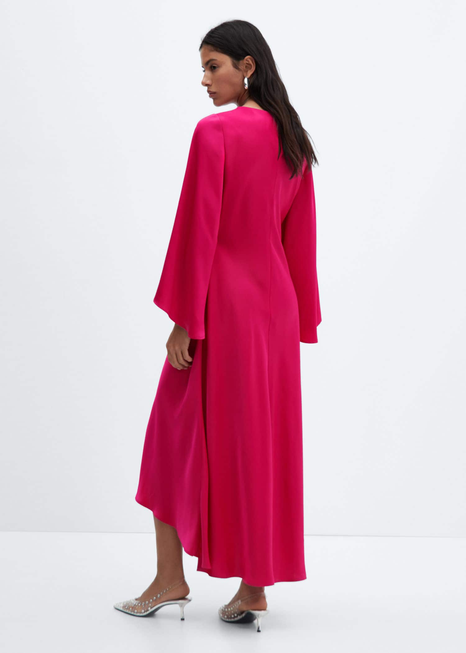 slim fit dress slacks MANGO ROSS-A 27014080-70 MANGO WOMEN DRESS FULL LENGTH main image 0