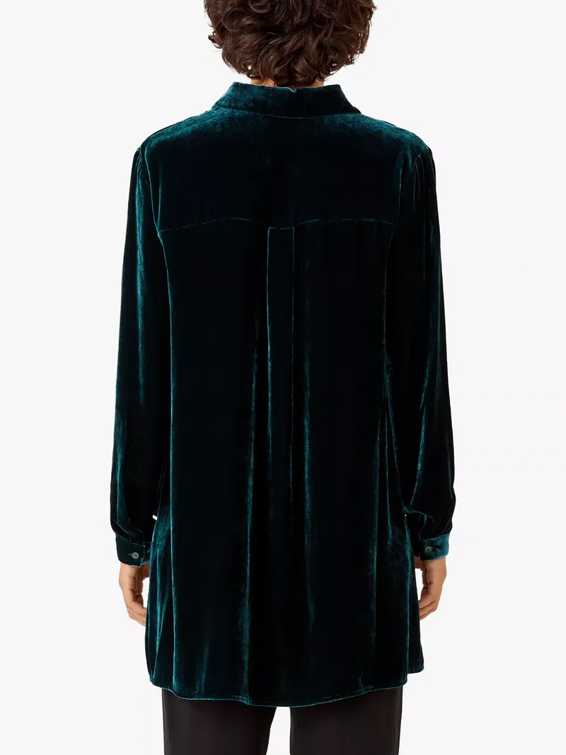 slim fit dress slacks Velvet Dress – Eileen Fisher Renew
