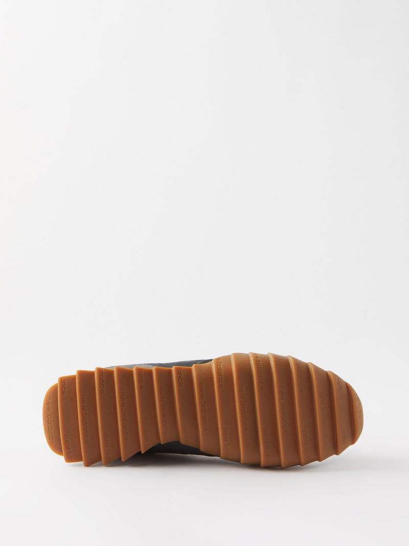 NEW BALANCE RC30 Leather And Suede Trainers in Grey Endource