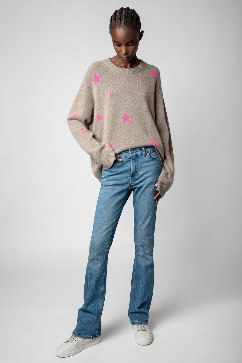 ZADIG AND VOLTAIRE MARKUS CASHMERE SWEATER