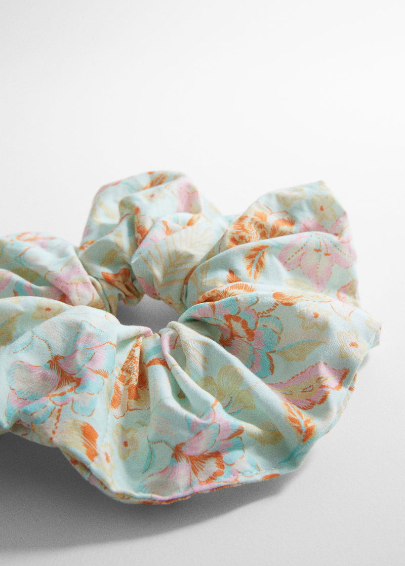 MANGO Flower Scrunchie | Endource