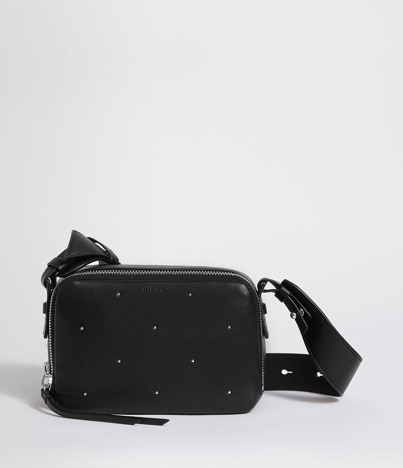 ALLSAINTS Kathi Leather Bumbag Crossbody Bag | endource ALLSAINTS Kathi Leather Bumbag Crossbody Bag | endource
