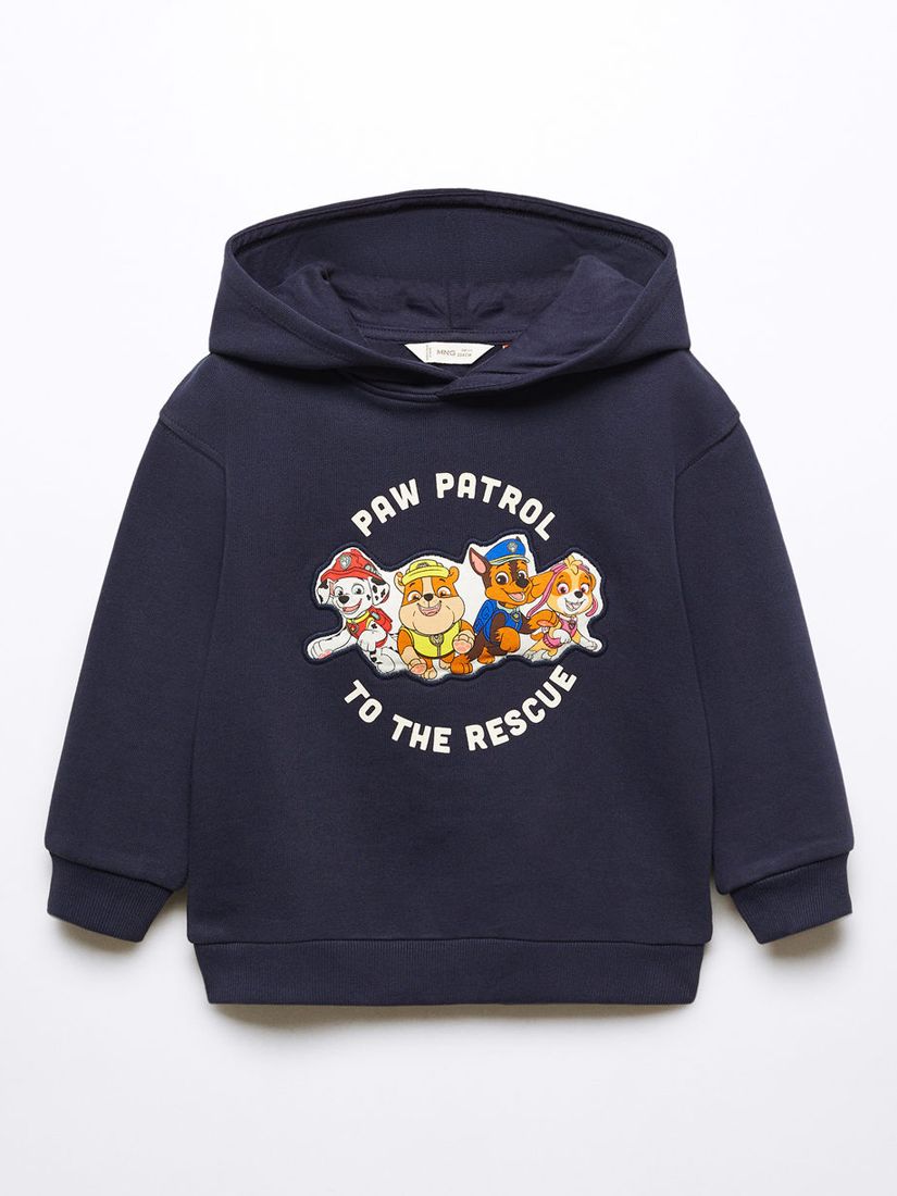 Babyhug 100% Cotton Half Sleeves Top Paw Patrol Print and Schiffli Frill Detailing - Multicolour