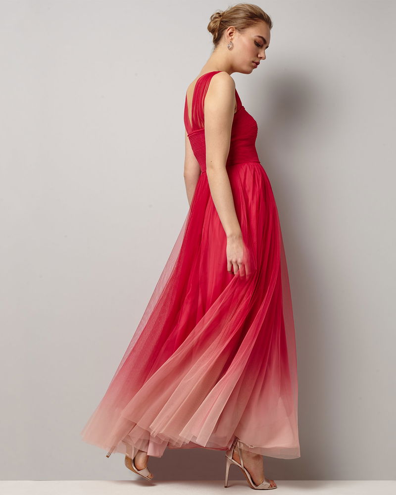 phase eight dip dye maxi dress