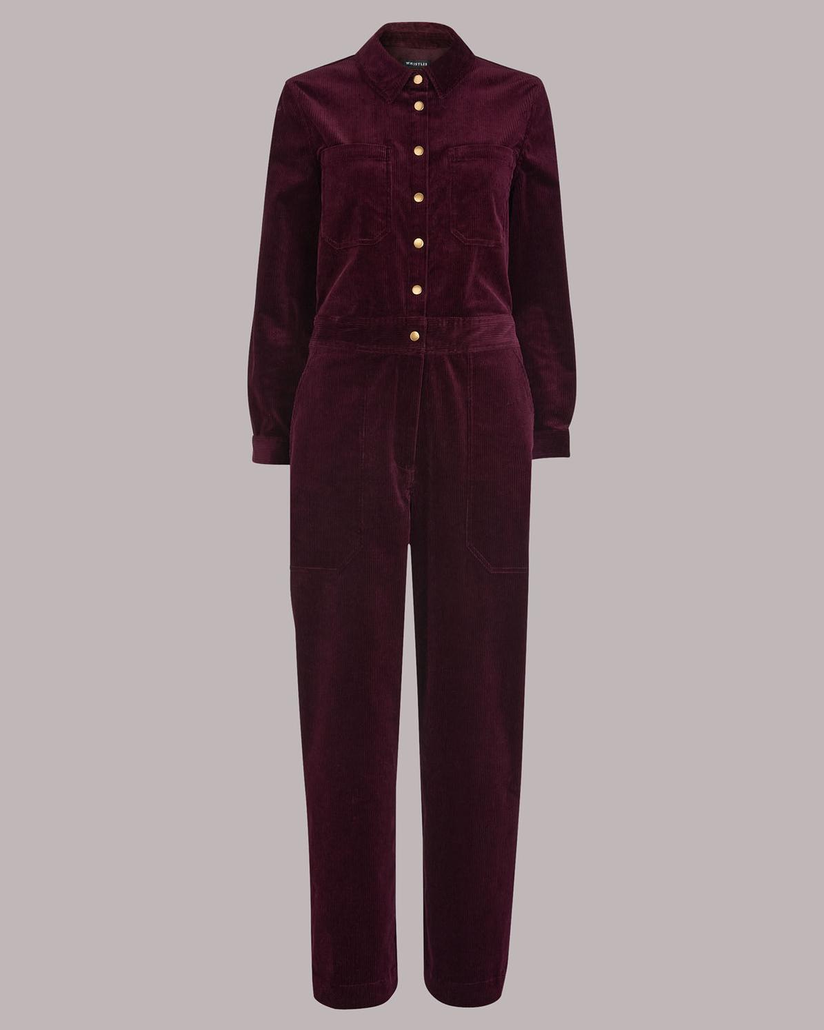 WHISTLES Gabby Corduroy Jumpsuit Endource