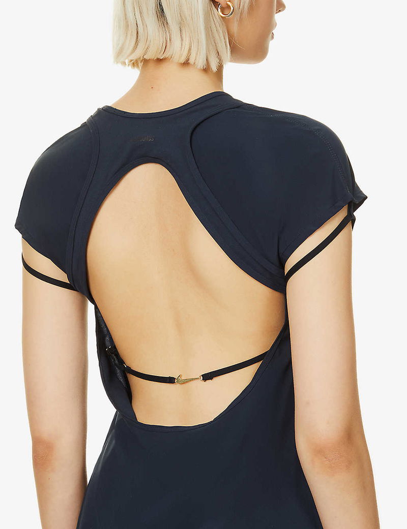 JACQUEMUS Jacquemus x Nike Racerback Stretch-Woven Mini Dress