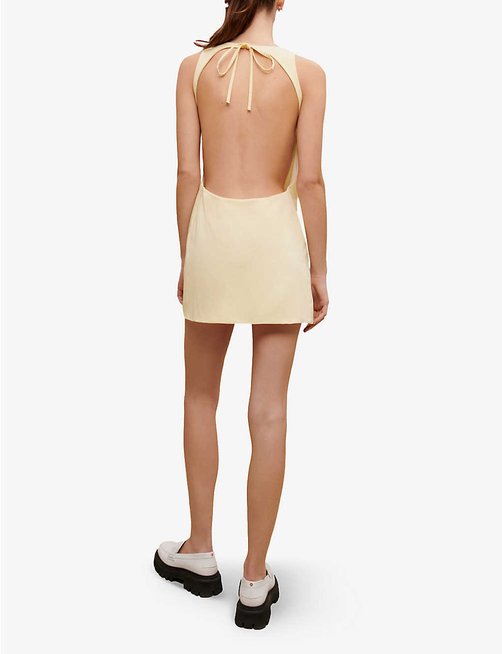 maje backless mini dress Rent SIR The Label Depeche Balconette Gown